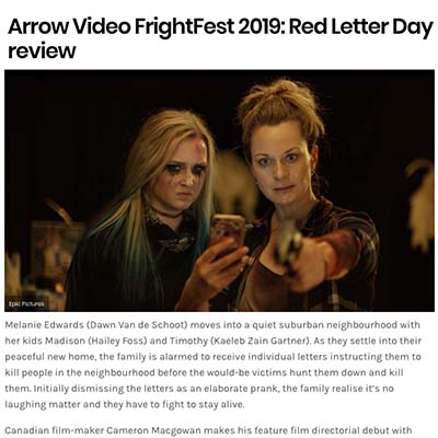 Arrow Video FrightFest 2019: Red Letter Day review